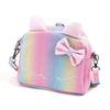 Pochette Kids Shoulder Bag for Girls Can Also Be Used As a [SIMPS] (2-way / Backpack) (Rainbow)