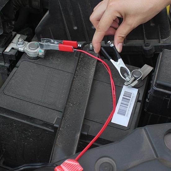 12 В автомобильный разъем для запуска стартера, аварийный кабель, зажим для аккумулятора, зажим для аккумулятора