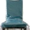 Durable Transparent Chair Cover Anti Scratch Waterproof Chair Dustproof Covers PVC Backrest Chair Covers for Home Dining Room