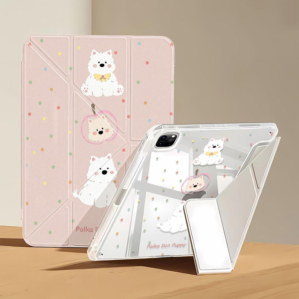 West Heights Подходит для iPad Pro 11 дюймов Y-образная складная наклейка Чехол для планшета iPad Pro 13 дюймов Милый Нишевый