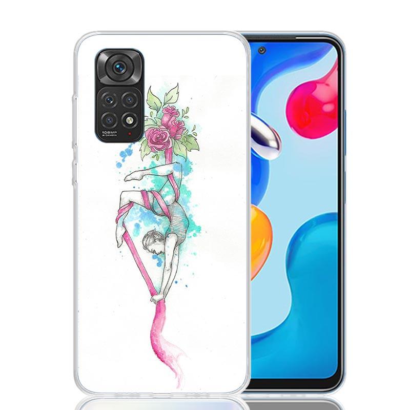 Pole Dancer Dancing Phone Case For Xiaomi Redmi Note 13 14 15 Pro Plus 12S 12 14S 11S 11E 10 10S 11 11T 5G 4G Cover Coque Redmi