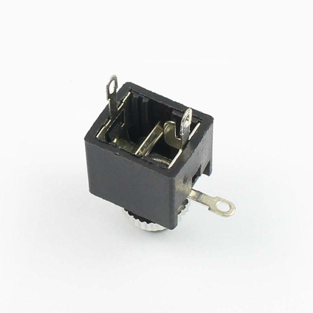 10Pcs Plastic Metal 3.5mm Mono Female Jack 3Pin DIP Headphone Socket DIY Electronic Project