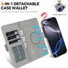 Магнитный чехол-кошелек 2 в 1 для IPhone 18 17Air 17 Promax 16 Pro Max 15 Plus 14 13 12 Беспроводная зарядка Чехол для телефона Слот для карт