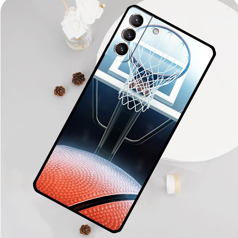 Чехол для телефона с баскетбольным мячом для Samsung Galaxy S26 S23 Ultra S20 S21 S22 S24 S25 Plus S10 S25 FE Funda Cover