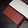 Luxury Leather Flip Wallet Case with Card Slots Kickstand Magnetic Buckle Shockproof Protective Cover for Cubot P40/X30/C30/X50/P50/Note 7/Note 20