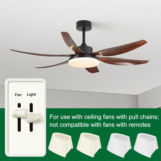 2/4 шт. Сменная ручка диммера для управления скоростью вентилятора и освещением Skylark, две раздельные ручки-переключателя, аксессуары