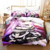 3D Printed Uruha Rushia Hololive Butterfly Girl Bedding Set Boys Girls Twin Queen Size Duvet Cover Pillowcase Bed Kids Adult