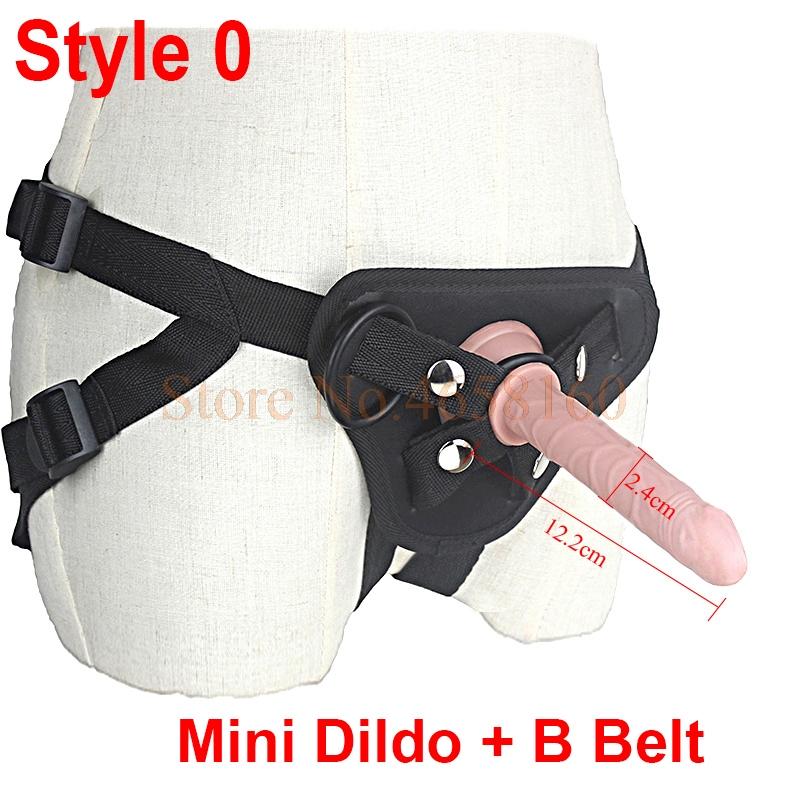 5 / 6 / 7 Inch Big G-Spot Dildo Strap-On Harness Kit Silicone Dildo Strapon Penis Bullet Vibrator Couples /  Lesbian Sex Toys
