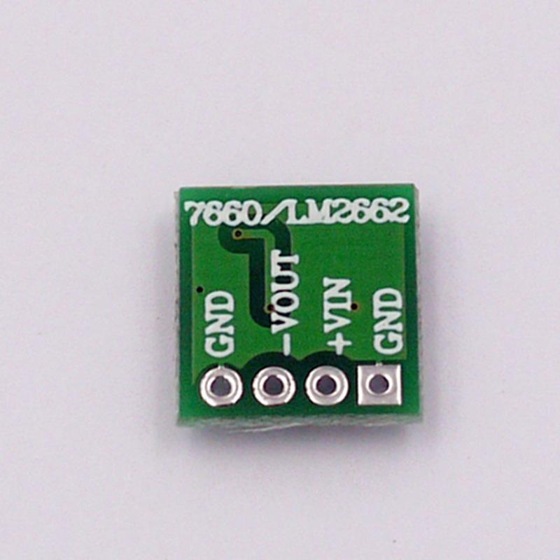 LM2662 ICL7660 ICL7662 TPS60403 Модуль инвертирования с низким уровнем пульсаций для операционного усилителя и датчика