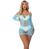 Plus Size Sexy Xxxxl Fishnet Bodysuit Costume Women Bodystocking Lingerie for Woman Underwear Body Suit Open Bra Transparent