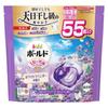 P&G Bold Gel Ball 4D, Soothing White Lavender & Jasmine Scent, Refill, Mega Jumbo Size, 55 Pieces