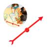 Large Red Arrow Spinner Magnetic For Classroom Games And DIY Activities Interactive Game Spinner Accessories