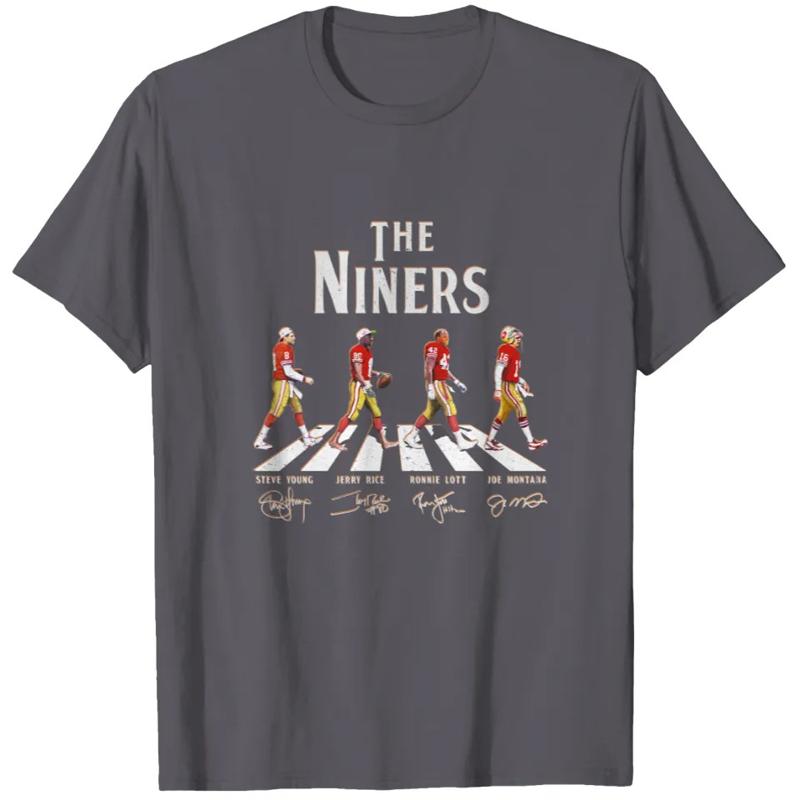 The Niners Signatures T Shirt Full Sizes S 5xl Multicolor