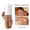 Glowmoves Glow Oil Hydrating Nourishing Facial Body Clavicular Brightening Liquid Fine Sparkling Party Beach Sparkling Oil