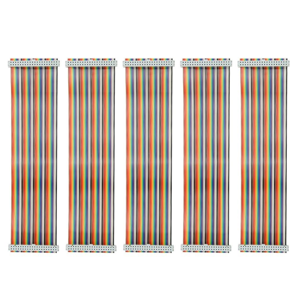 5PCS 20cm GPIO Cable Female To Female GPIO Wire for Raspberry Pi Cable Electronic Projects
