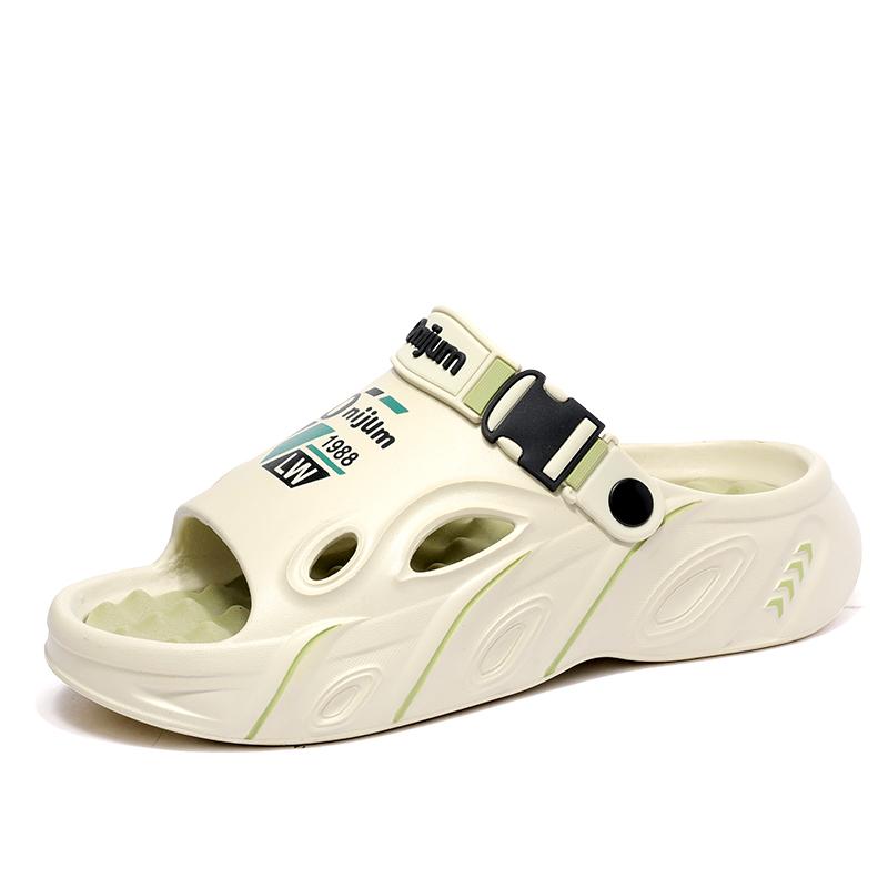 Men's Slippers New Large Size Fashion Thick-soled Casual Sports Sandals Men's EVA Lightweight Breathable Outdoor Beach Shoes Men