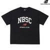 New Balance Футболка Half Club Nbned32743 Bk Nbsc с большой графикой, унисекс, с коротким рукавом