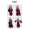 Halloween Cosplay Vampire Costume, Girl Character Dress-up Party Costume, Witch Dress