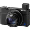 Компактная цифровая камера SONY RX100VII Корпус черного типа Многослойная КМОП-матрица 8-кратный оптический зум ЖК-монитор с возможностью наклона на 180 градусов Запись видео 4K Cyber-shot