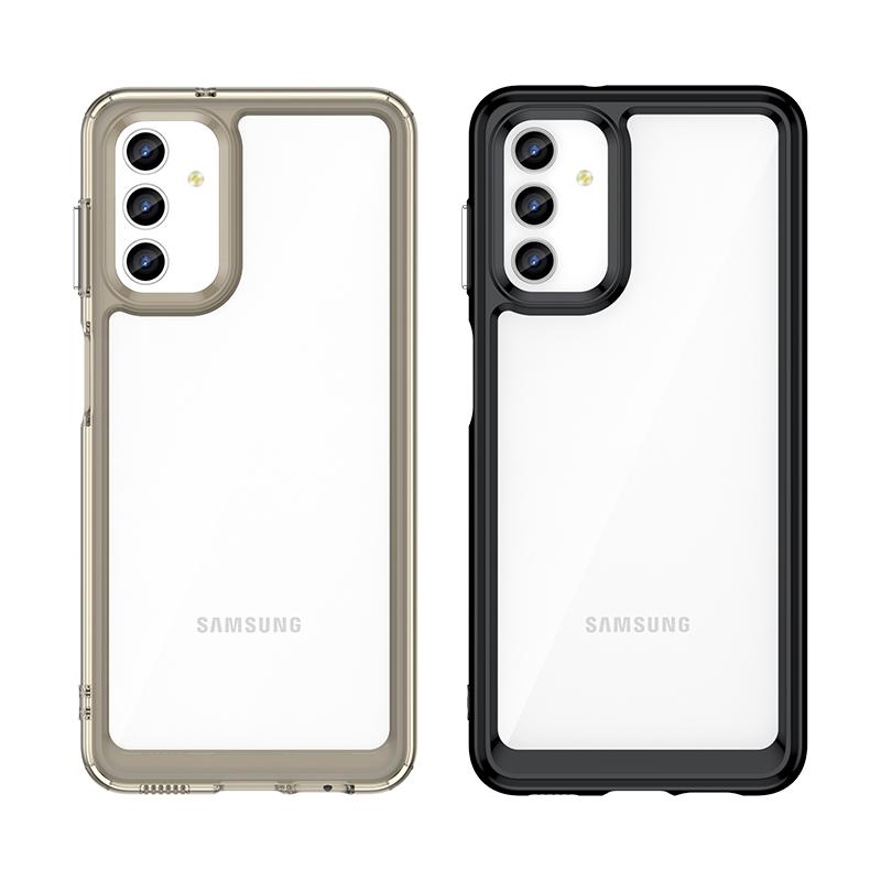 Для Samsung Galaxy A04S чехол силиконовый прозрачный каймой ударопрочный TPU чехол Samsung A04S A14 защитный чехол для Galaxy A04S чехол