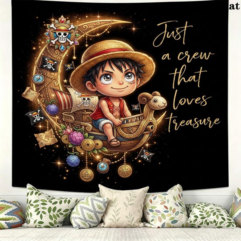 One Piece Wall Tapestry Aesthetic Wall Hanging Printed Fabric Blanket Decorative Tapestries For Bedroom Living Room Home Decor