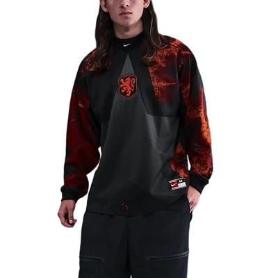 FW25 Сборная Нидерландов Вратарь Удобный Универсальный Приятный к коже Свободного кроя Пуловер Футбольная майка Мужские топы IO0785-010