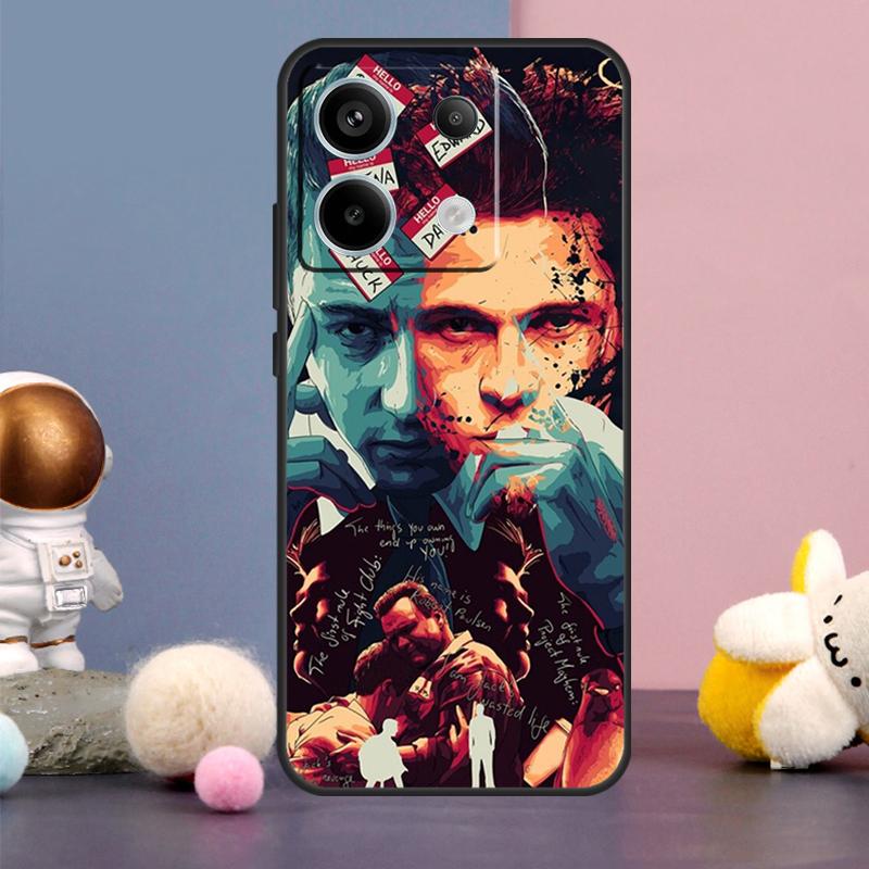 Чехол Fight Club Джека Марлы для Xiaomi Redmi 13C 12 12C 9C 10C Redmi Note 11 12 13 Pro 9 10 10S 11S 12S Задняя крышка