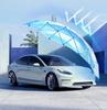 Для POLESTAR 4 2024 2025 Электростатическая adsorption Автомобильная крыша Солнцезащитный козырек Люк Шторка Защита от солнца Ветровое стекло Солнцезащитные козырьки Шторка люка