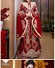 2025 Plus Size Xiuhe Dress with Phoenix Crown & Xiapei - Chinese Wedding Toasting Gown