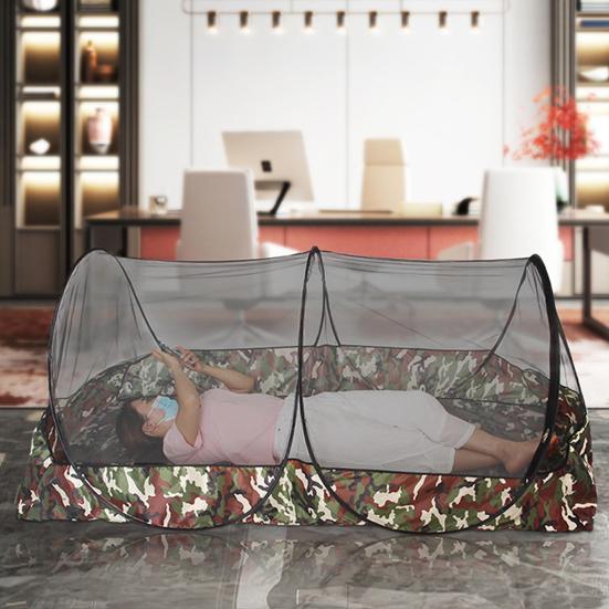 Camping Foldable Mesh Tent Single/Double Person Fly Protection Waterproof Portable No Installation Outdoor Travel Climbing Backpacking Shelter Net