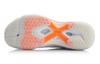 Li Ning Raid 2 Сетчатая Амортизация Устойчивая к истиранию Нескользящая Низкие Бадминтонные Кроссовки Женские Оранжевый Белый AYAP004-3