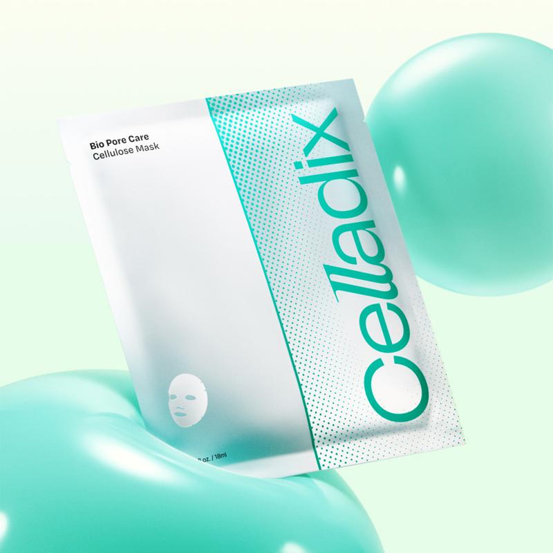 Celladix Био маска для ухода за порами с целлюлозой 18 мл*5 шт.