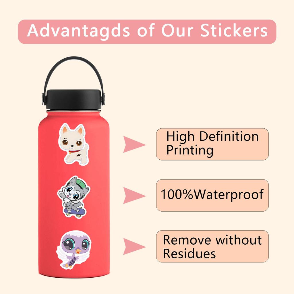 55 New Models LPS Graffiti Stickers Decorate Notebook Suitcase Mobile Phone DIY Waterproof Stickers