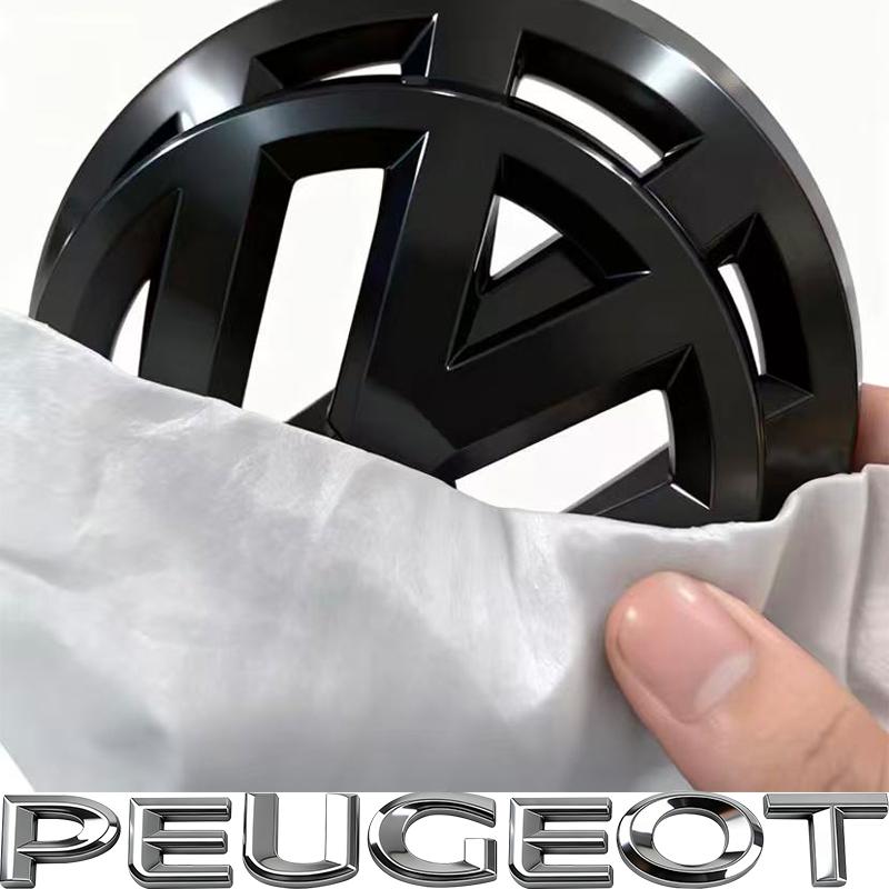 LVAXC1 Car Front Grill Emblem For VW POLO GOLF 5 6 7 7.5 8 MK5 MK6 MK7 MK8 Passat CC Rear Trunk Lid Covers Logo Car Accessories Hub Cap