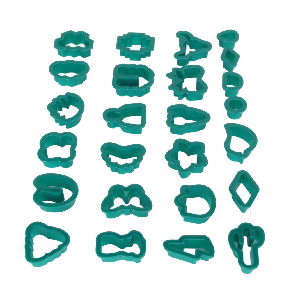 193pcs Clay Earring Cutters 25 Shapes Clay Cutters for Key Rings Necklaces