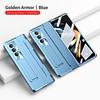 Совместимый чехол для телефона Samsung Z Fold 7/6/5 со слотом для стилуса, подставкой, плоским шарниром и полной защитой от падений
