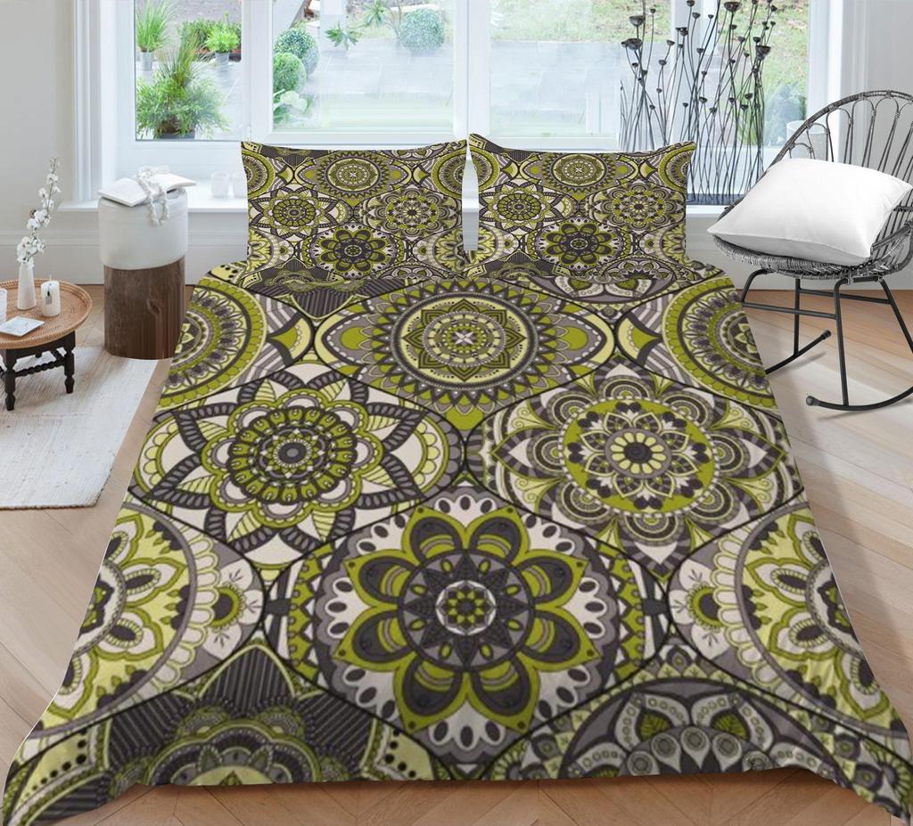 Bohemian Duvet Cover Bohemia Home Bedspreads King Size Bedding Highly Quilt Cover Luxury Bed Set Soft Bedding Cover