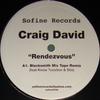 12-дюймовая пластинка CRAIG DAVID - Rendezvous SOFINE0036 Sofine Records 2001 UK Рэп и хип-хоп/R&B Б/у