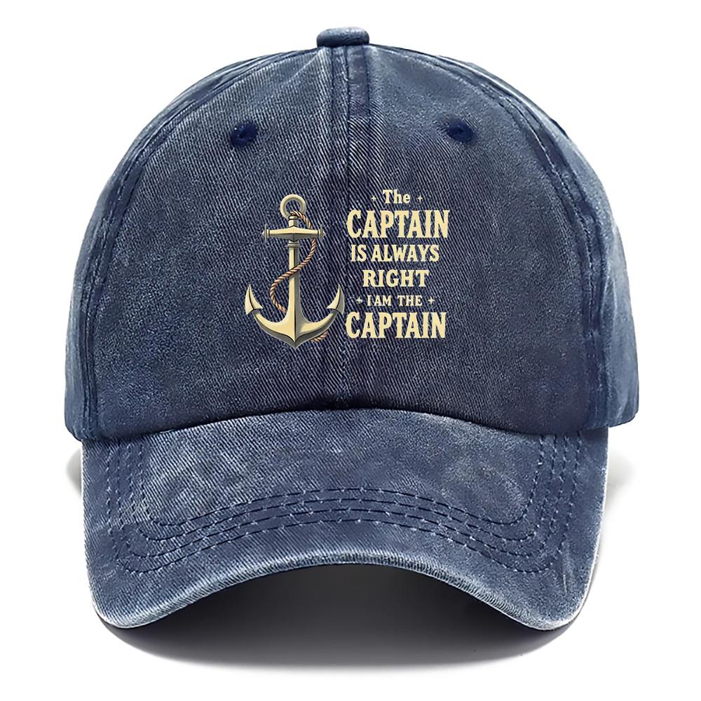 A Boat Anchor Printed Cap Designed for Men with a Casual Outdoor Style Suitable for Women As a Beach Hat Dad Hat Breathable