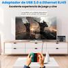 USB 3.0 на RJ45 Гигабитный Ethernet LAN Адаптер, 1000 Мбит/с, Plug & Play Проводная Сеть, для Windows, Mac, Ноутбука, ПК