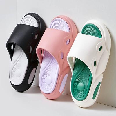 Парные сандалии тапочки женские летние уличные повседневные спортивные модные удобные мягкие на толстой подошве пляжные тапочки