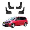 4PCS Car Mud Flaps Splash Guards Mudguards Car Mud Flaps Compatible with VW Touran 2011 2012 2013 2014 2015