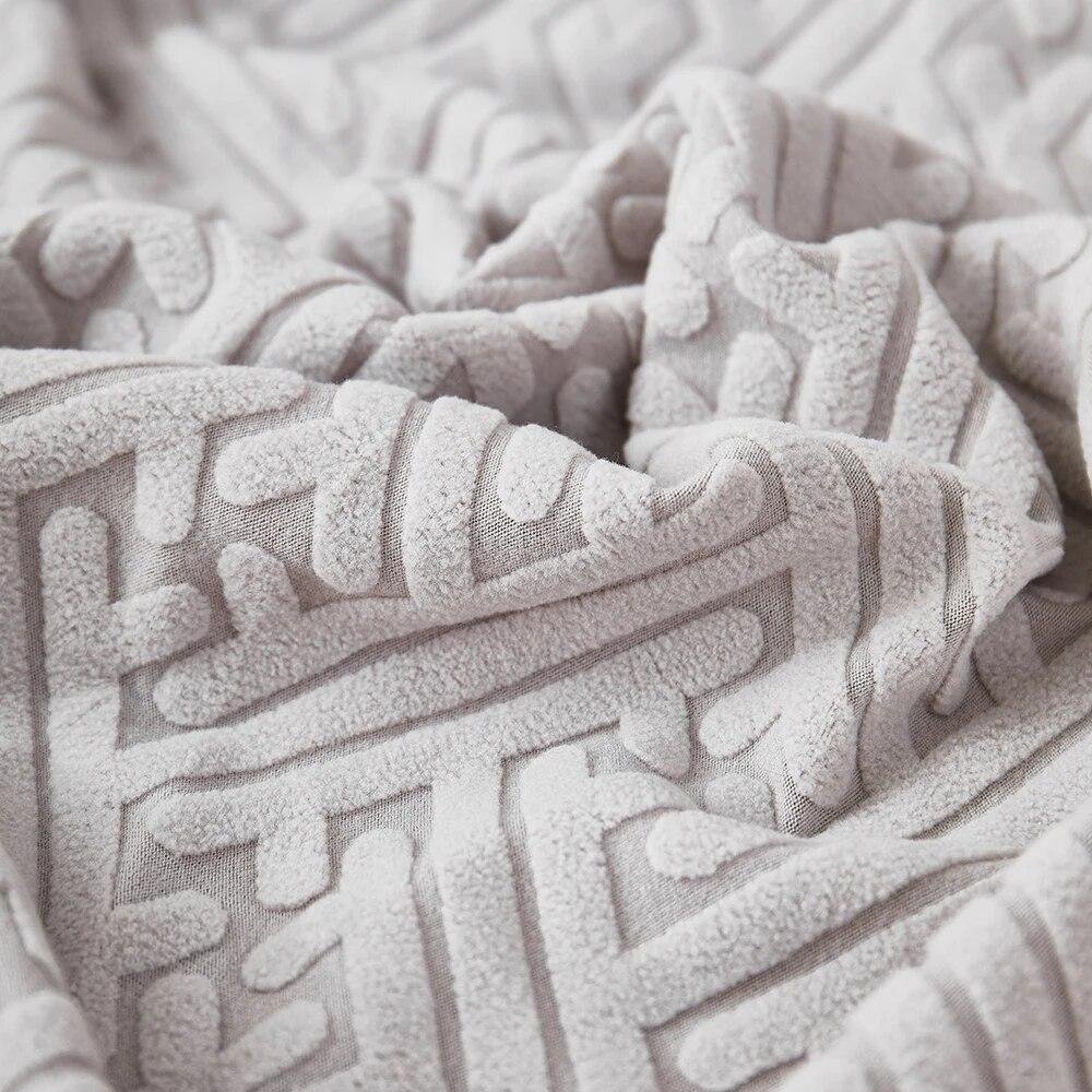 Жаккардовый чехол для подушки на сиденье дивана, эластичный регулируемый чехол с юбкой, чехол для дивана, чехол для дивана, защита для мебели для домашних животных и детей