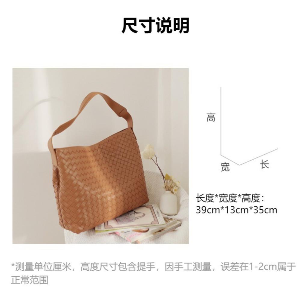 Женская сумка из взрывной кожи, пересекающая границы, простая и модная плетёная сумка-тоут, вместительная ручная сумка на плечо, женская из коровьей кожи