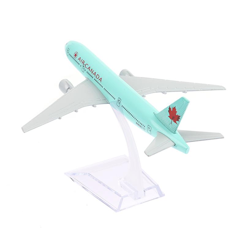 Air Canada Boeing 777 Модель самолета Сплав Металл Модель самолета Сувенир Модель самолета Коллекция 16 см