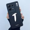 Чехол для Infinix Note 30 5G X6711/Note 30 Pro/30 VIP/30i/Note30 X6833B Счастливой начальной буквой Мягкий силиконовый задний чехол Чехол для телефона