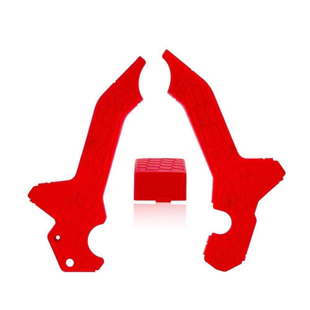 1 пара боковых защитных чехлов для рамы мотоцикла Honda CRF300L CRF 300L CRF 300 L CRF300, защитных панелей обтекателя