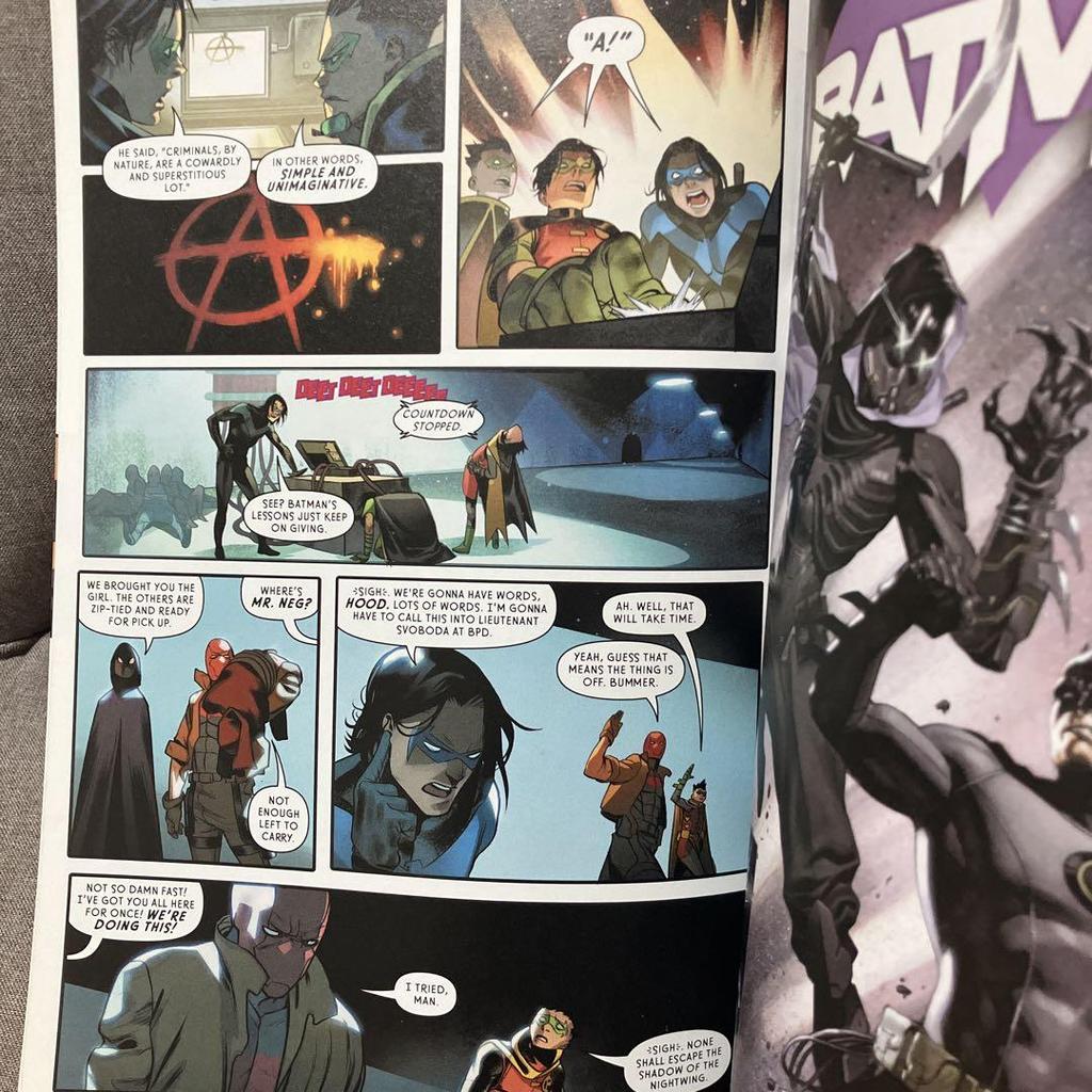 [Б/У] Робинс 1 Бэтмен Найтвинг Красный Колпак Робин Бэтгерл