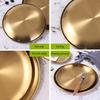 14/17/20/23/26cm Round Meat Dessert Dining Plate Tableware Fruit Pizza Dish Tray