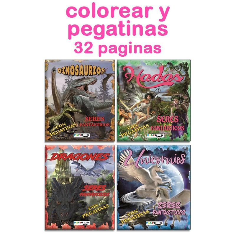 Fantastic Beings Book with Stickers 32 Pages 21x29.7cm 8 Units.